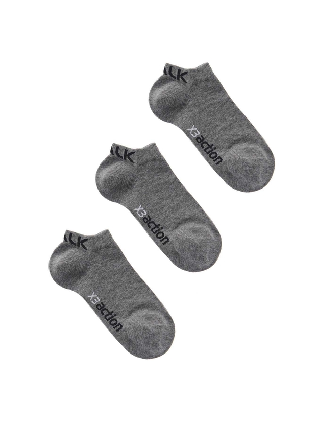 Cotton low cut socks (3 pairs)