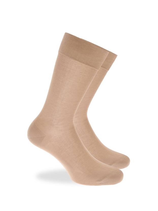 Mercerised cotton socks