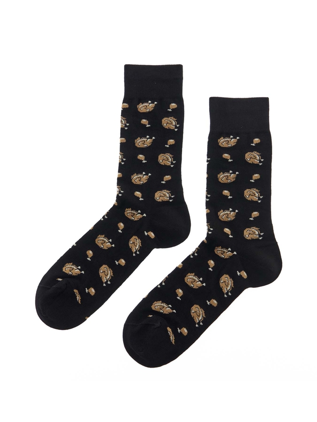 Βαμβακερές κάλτσες με σχέδιο γαλοπούλες