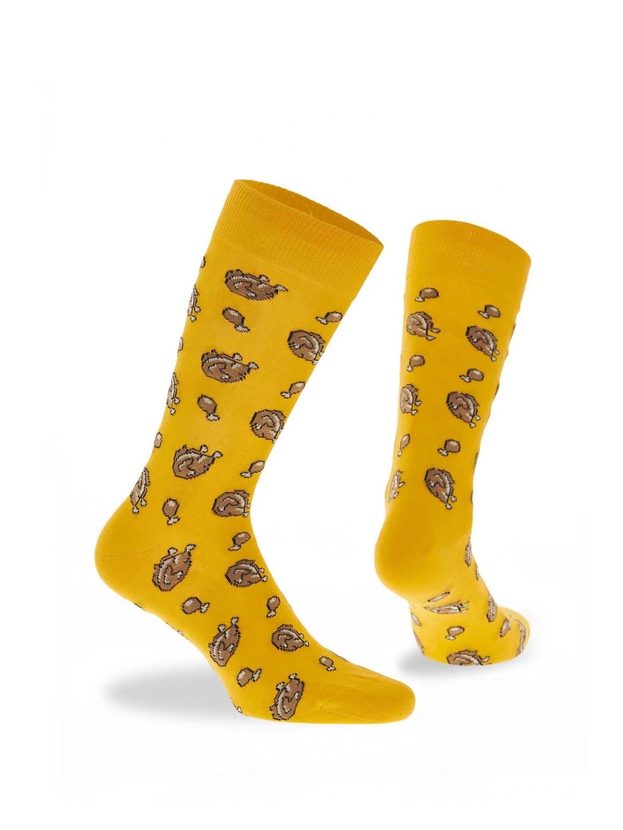 Βαμβακερές κάλτσες με σχέδιο γαλοπούλες