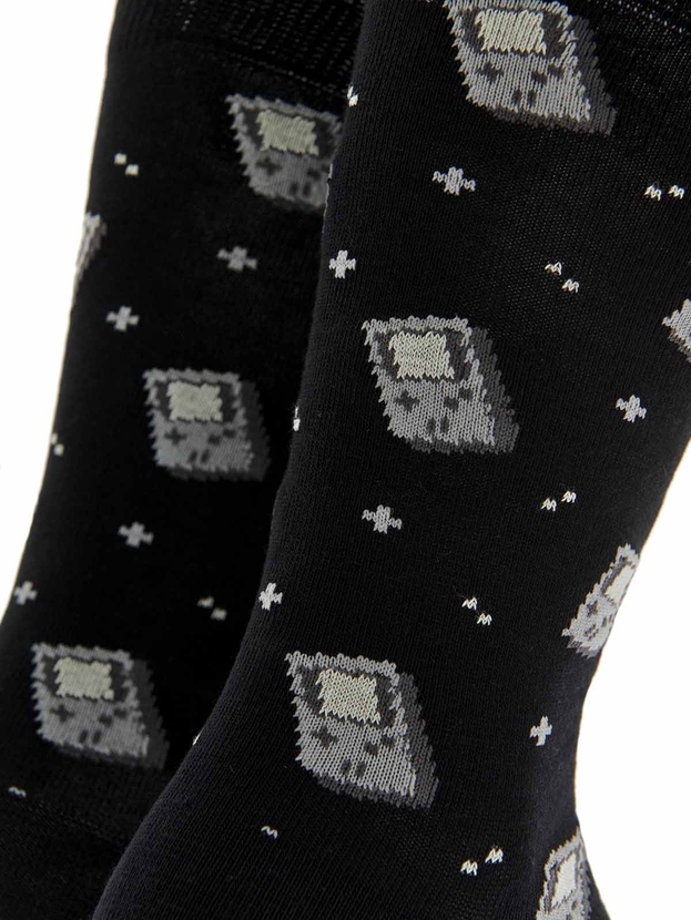 Βαμβακερές κάλτσες με σχέδιο Game Boy