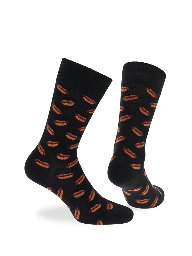 Cotton Hot dog crew socks