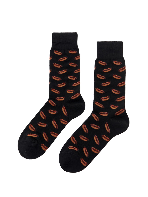 Cotton Hot dog crew socks