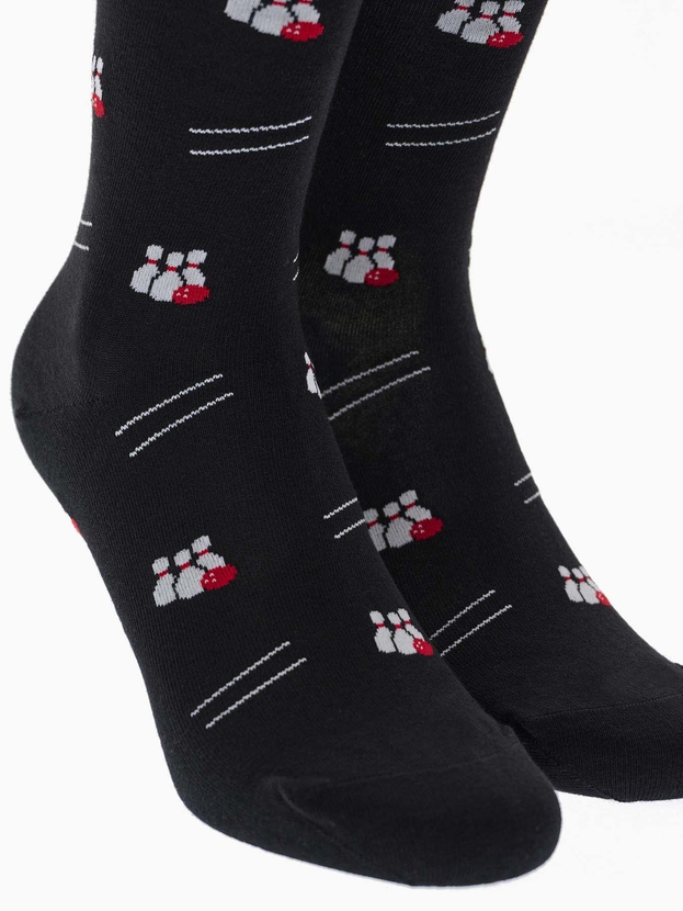 Βαμβακερές κάλτσες με σχέδιο bowling