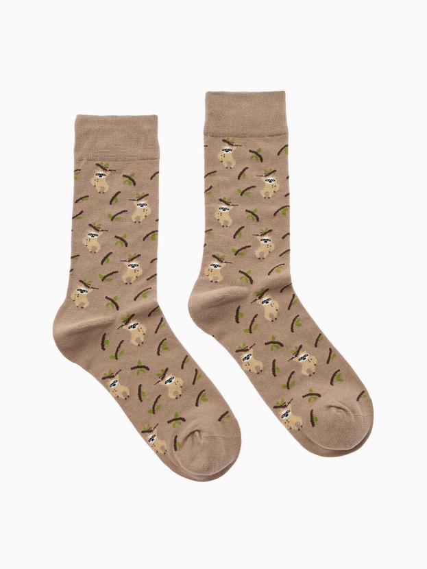 Βαμβακερές κάλτσες με σχέδιο sloth