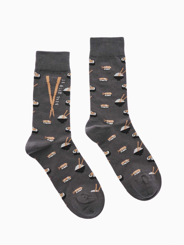 Βαμβακερές κάλτσες με σχέδιο sushi