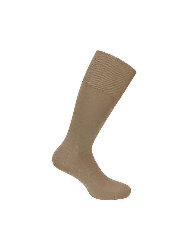 No compression mercerised cotton socks