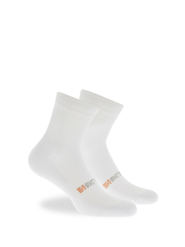 Αθλητικές βαμβακερές ημίκοντες κάλτσες