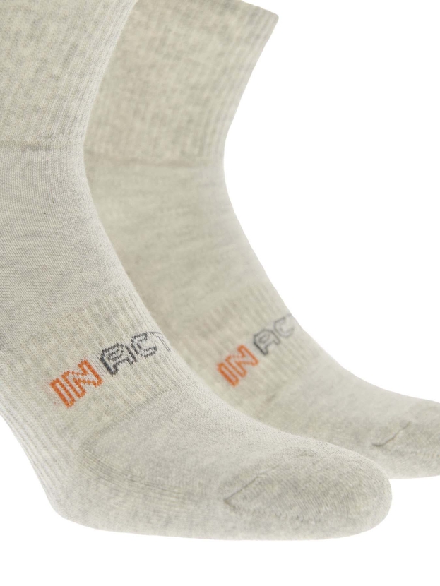 Αθλητικές βαμβακερές ημίκοντες κάλτσες