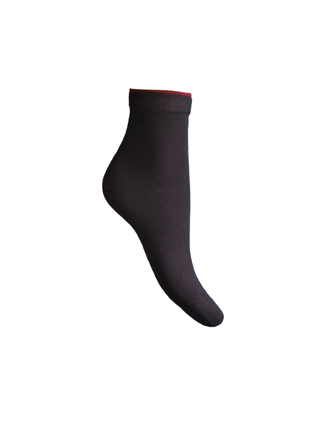 Βαμβακερές ημίκοντες κάλτσες με διπλό λάστιχο