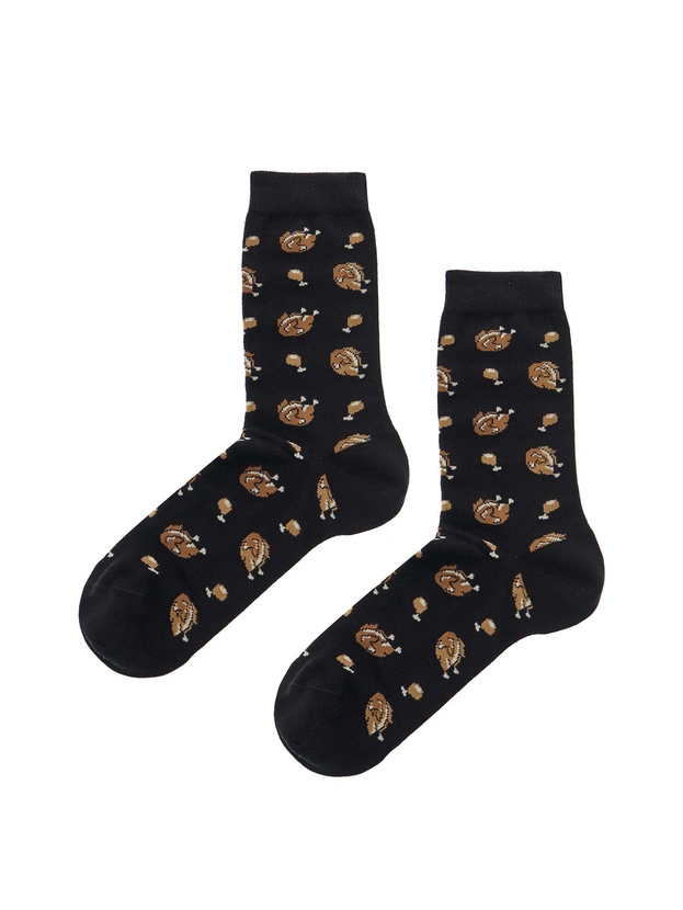 Cotton turkeys crew socks