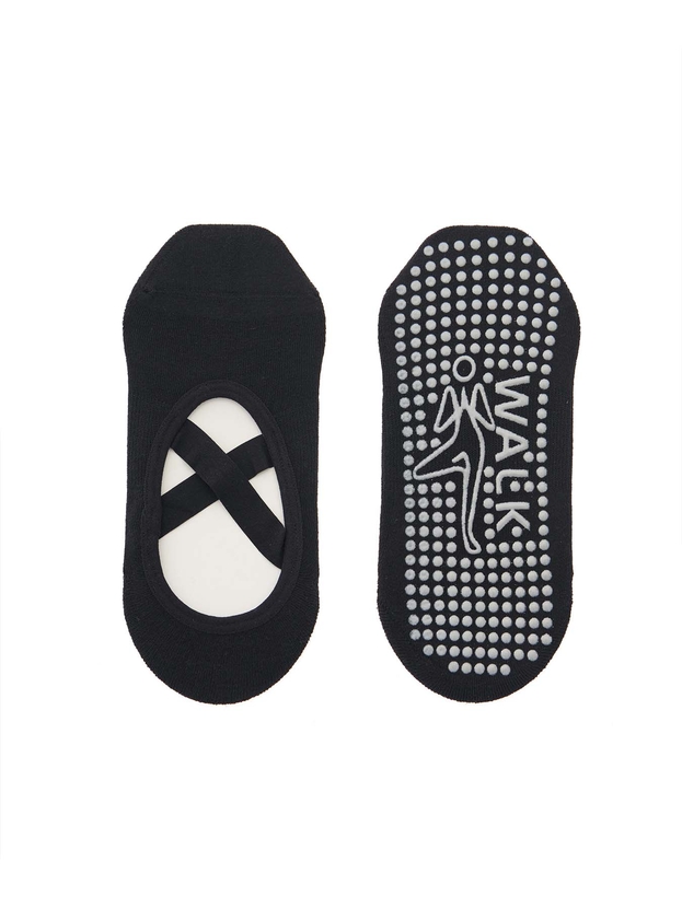 Κάλτσες yoga με σταυρωτά λάστιχα & αντιολησθητικό πάτο