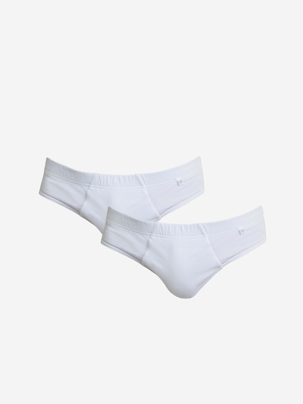 Βαμβακερό σλιπ με εσωτερικό λάστιχο (2 τμχ.)