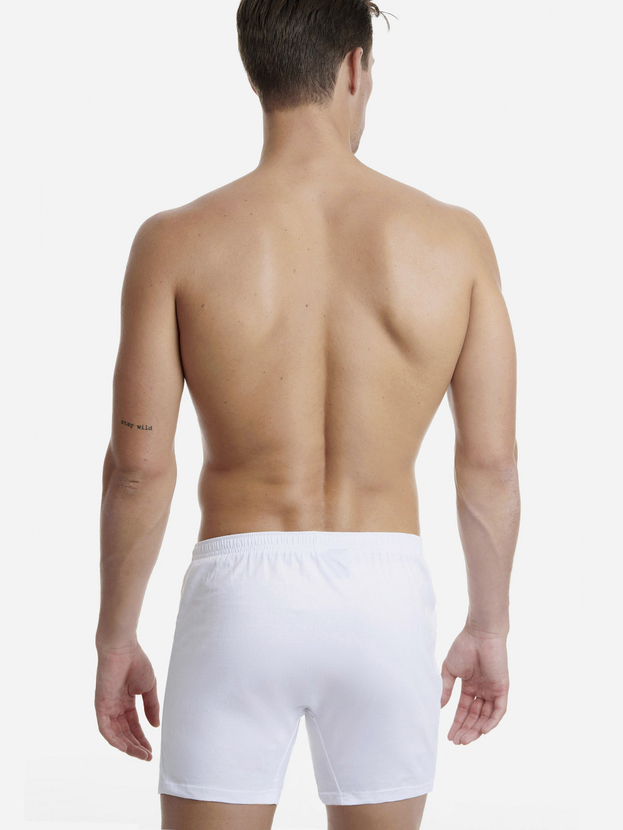 Βαμβακερό μπόξερ σε φαρδιά γραμμή