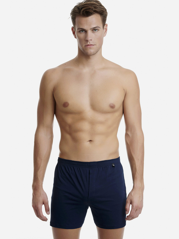 Βαμβακερό μπόξερ σε φαρδιά γραμμή