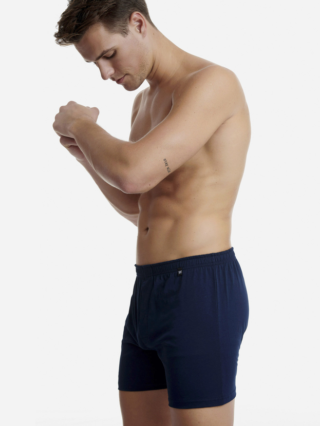 Βαμβακερό μπόξερ σε φαρδιά γραμμή