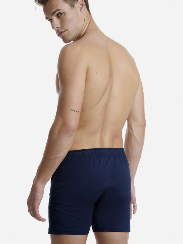 Βαμβακερό μπόξερ σε φαρδιά γραμμή