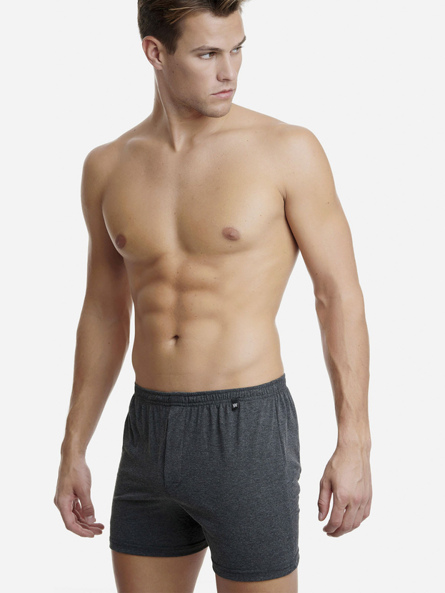 Βαμβακερό μπόξερ σε φαρδιά γραμμή