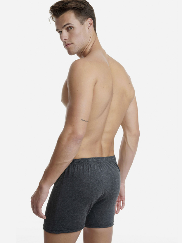 Βαμβακερό μπόξερ σε φαρδιά γραμμή