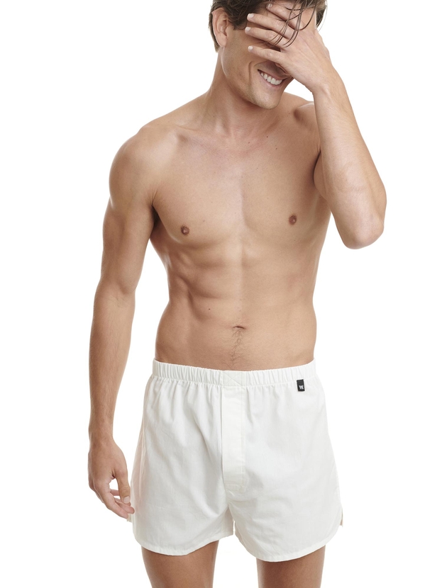Μπόξερ σορτς από βαμβακερή ποπλίνα