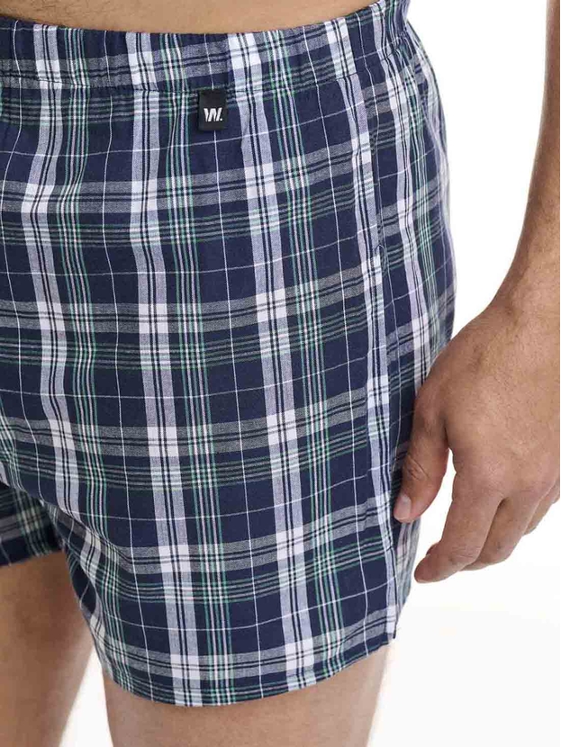 Μπόξερ σορτς από βαμβακερή ποπλίνα