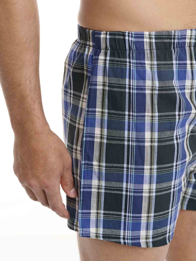 Μπόξερ σορτς από βαμβακερή ποπλίνα