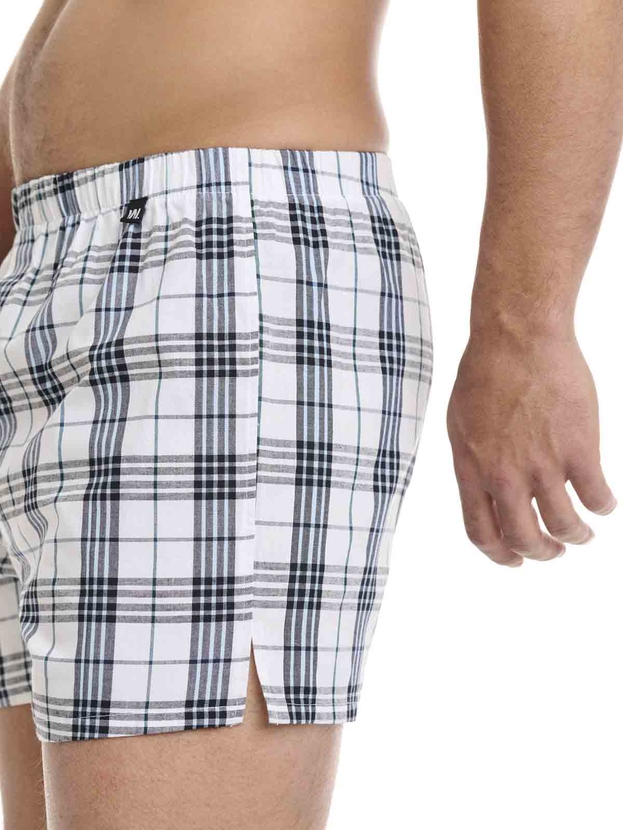 Μπόξερ σορτς από βαμβακερή ποπλίνα