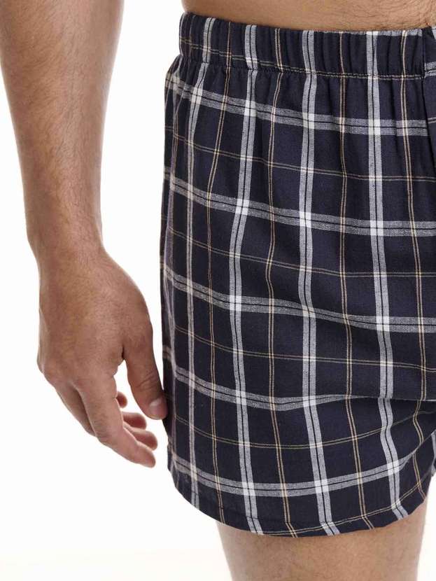 Μπόξερ σορτς από βαμβακερή ποπλίνα