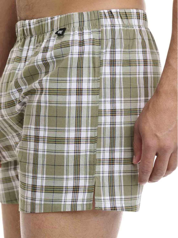 Cotton poplin boxer shorts