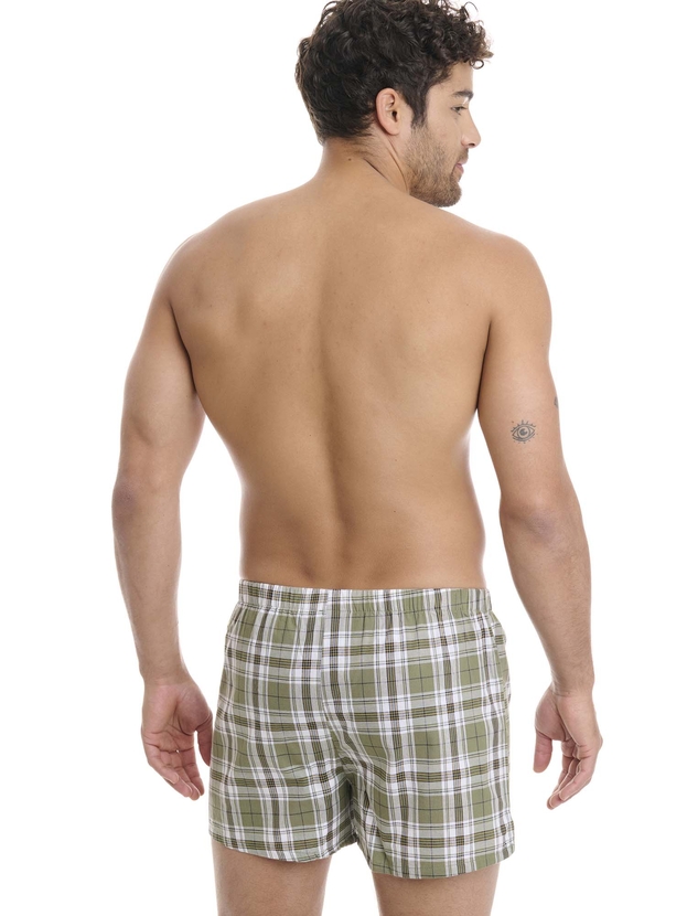 Cotton poplin boxer shorts