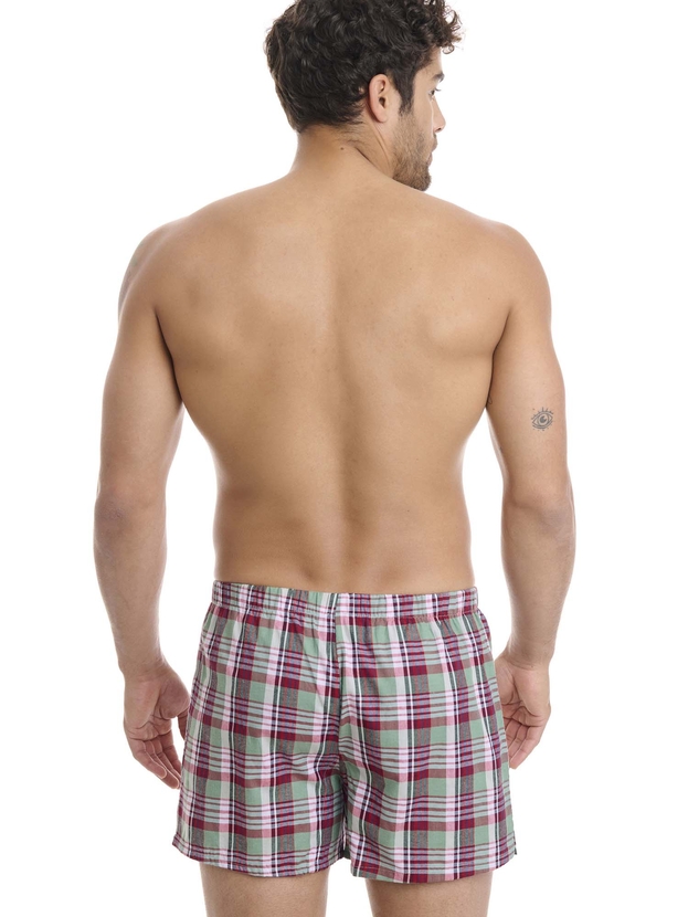Cotton poplin boxer shorts