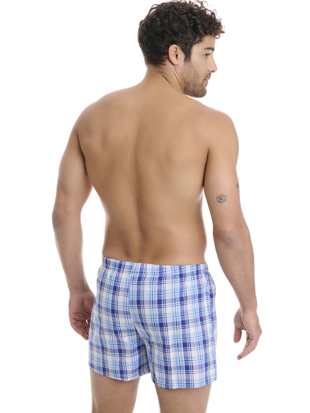 Cotton poplin boxer shorts