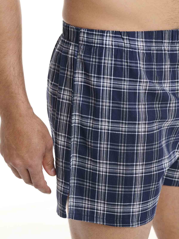 Μπόξερ σορτς από βαμβακερή ποπλίνα