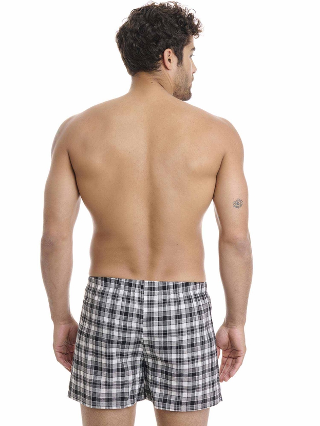 Cotton poplin boxer shorts