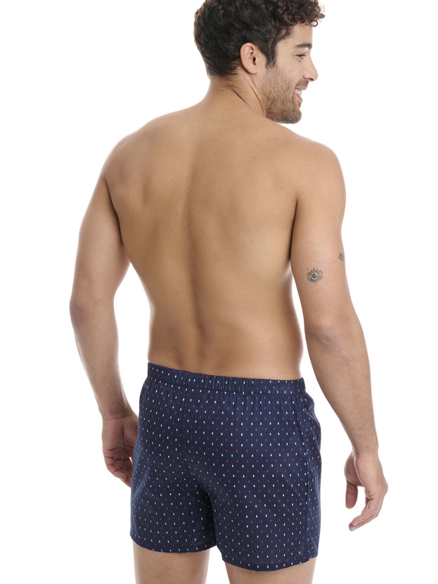 Cotton poplin boxer shorts