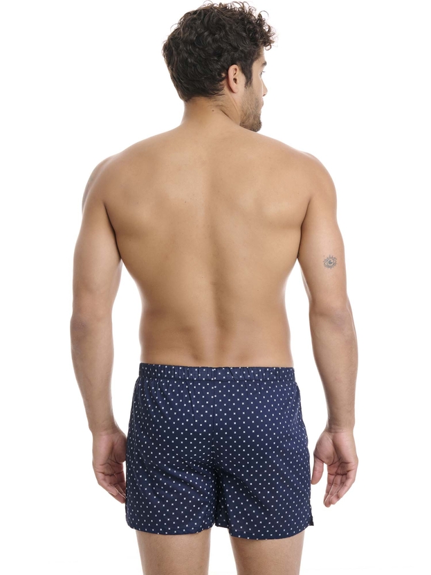 Cotton poplin boxer shorts