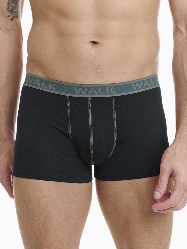 Βαμβακερό μπόξερ με εξωτερικές ραφές (2 τμχ.)