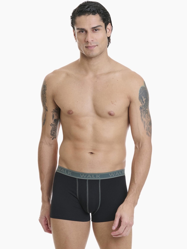 Βαμβακερό μπόξερ με εξωτερικές ραφές (2 τμχ.)