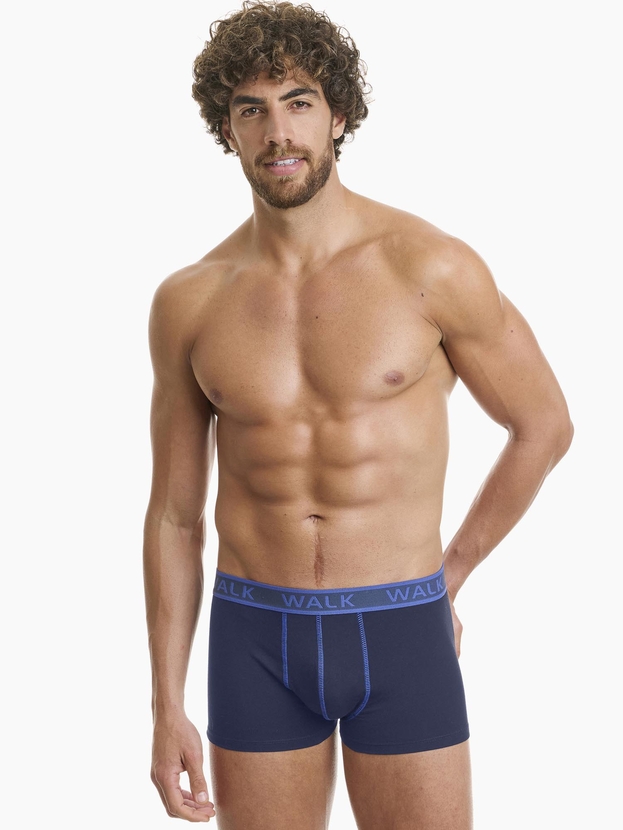 Βαμβακερό μπόξερ με εξωτερικές ραφές (2 τμχ.)