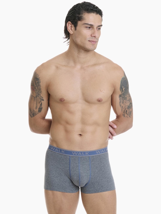 Cotton boxer with external seams (2-pack)