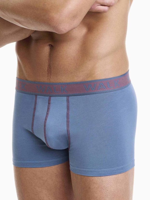 Cotton boxer with external seams (2-pack)