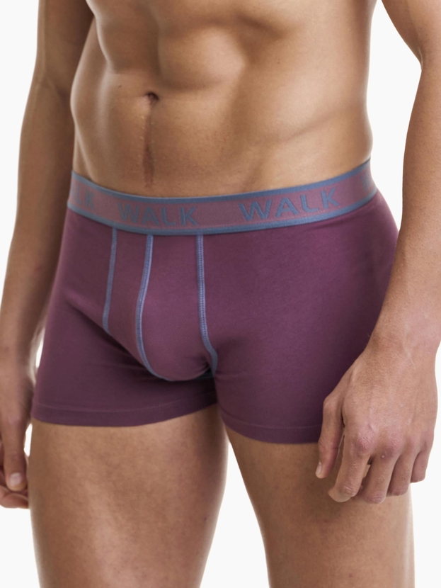 Cotton boxer with external seams (2-pack)