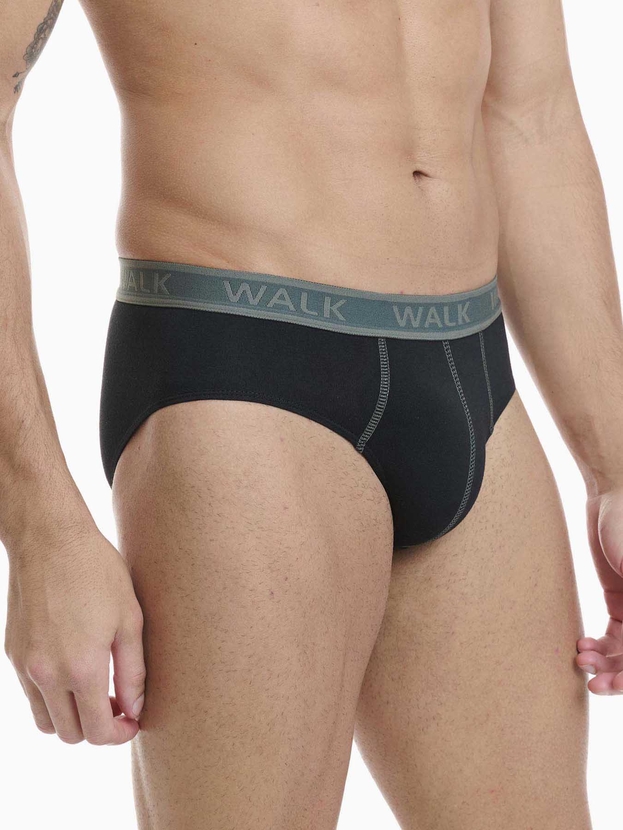 Βαμβακερό σλιπ με εξωτερικές ραφές (2 τμχ.)