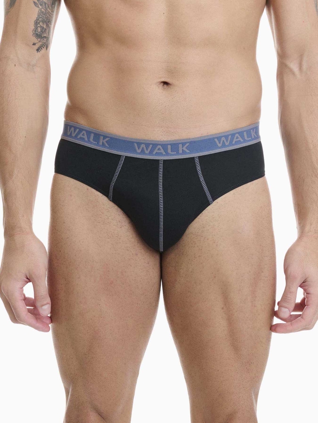 Βαμβακερό σλιπ με εξωτερικές ραφές (2 τμχ.)