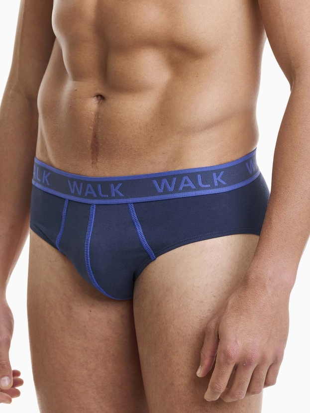 Cotton brief with external seams (2-pack)