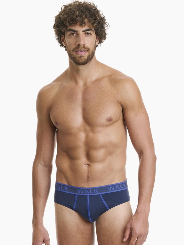 Cotton brief with external seams (2-pack)