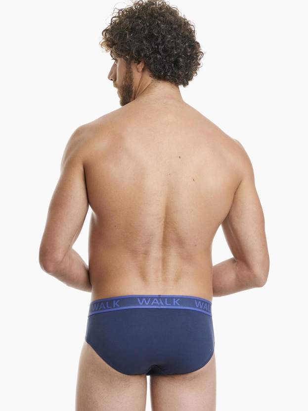 Cotton brief with external seams (2-pack)