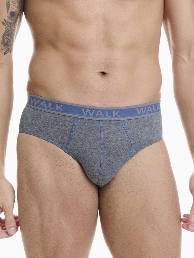 Cotton brief with external seams (2-pack)