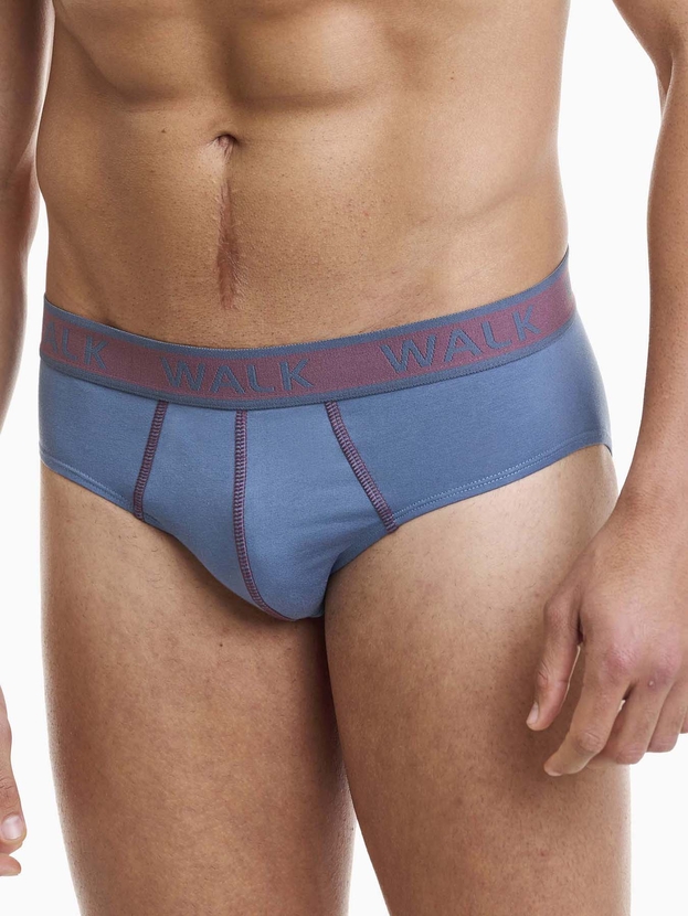 Βαμβακερό σλιπ με εξωτερικές ραφές (2 τμχ.)