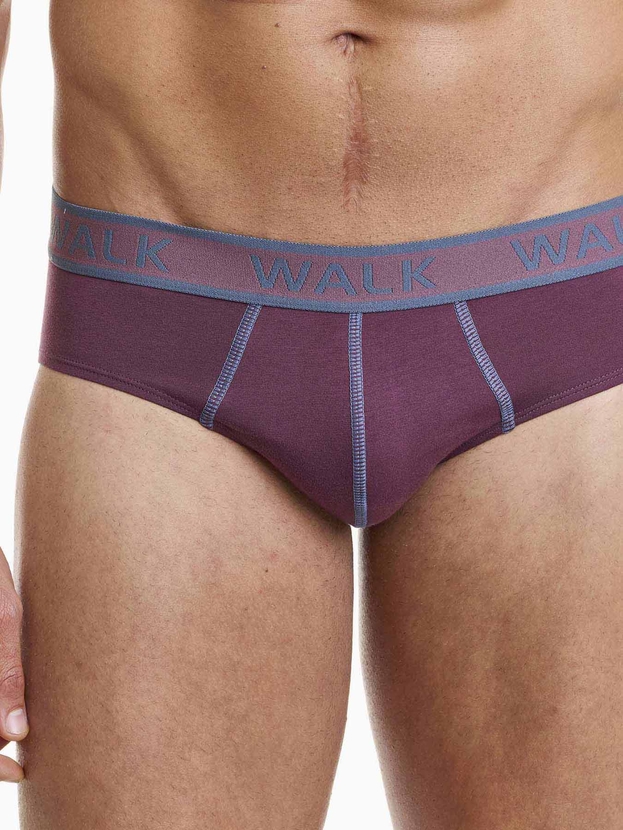 Βαμβακερό σλιπ με εξωτερικές ραφές (2 τμχ.)